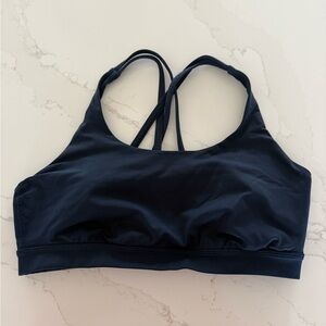 Lululemon Energy Bra. True Navy. Size 10.